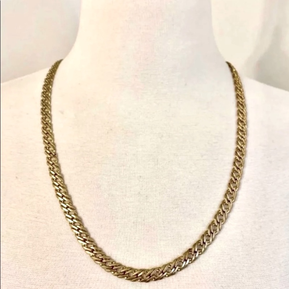 Thick Gold‎ Plated Chain Necklace